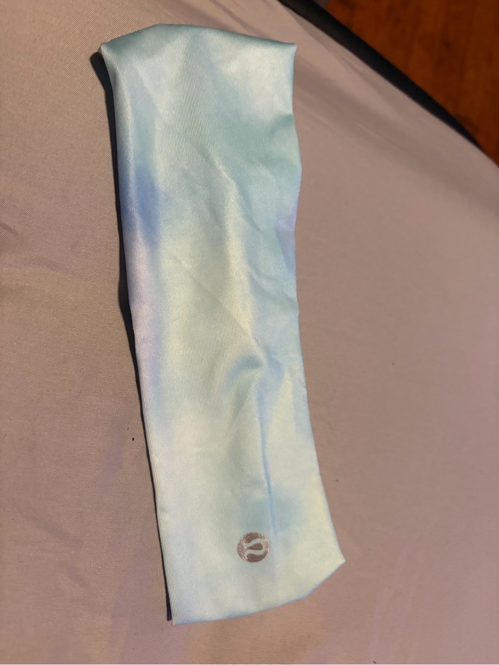 lululemon athletica pastel blue headband